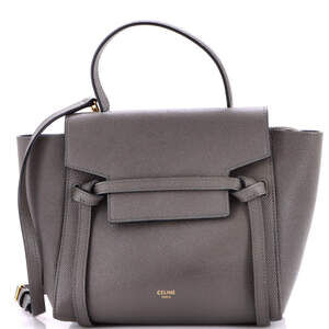 Celine Nano Belt Bag Textured Leather